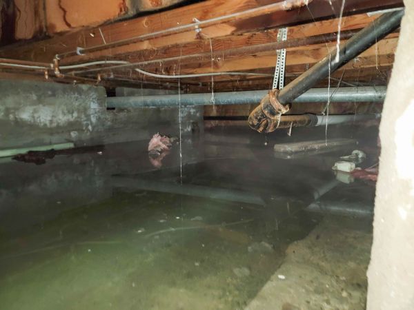 Crawl Space Drying in Navarre